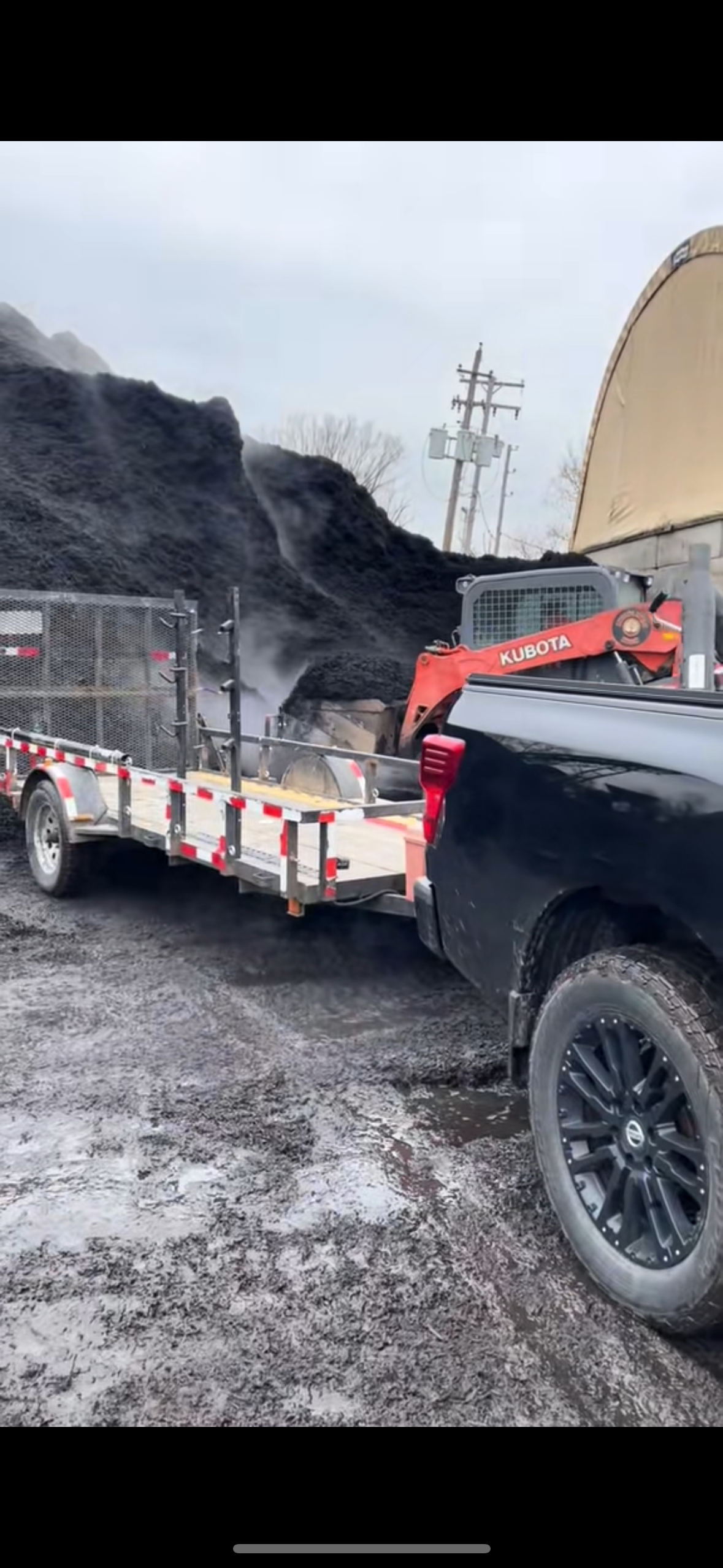 Mulch installation service